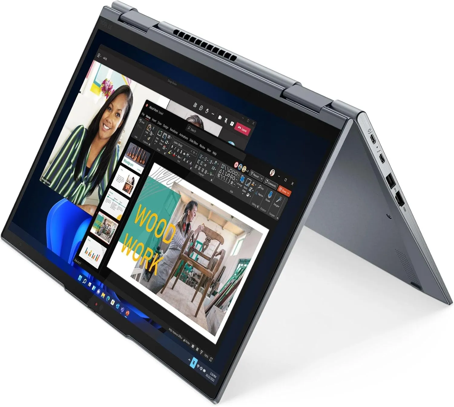 Lenovo ThinkPad X1 Yoga Laptop, 2023, 14" 1920 x 1200 Touch, Intel-14 Core i7-1280P, 32GB LPDDR5, 2TB SSD, Windows 11 Pro, Backlit KB, Wi-Fi 6E, Thunderbolt 4, 1080p FHD Camera, Storm Grey
