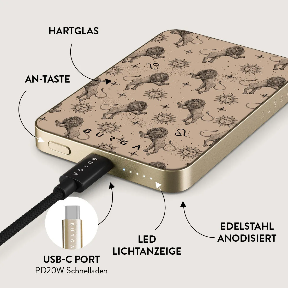 Leo - Magnetic Powerbank