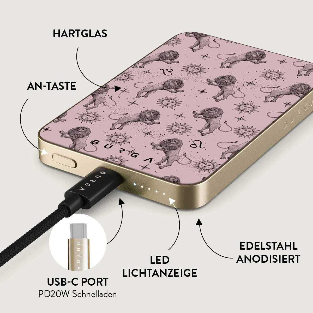 Leo - Magnetic Powerbank