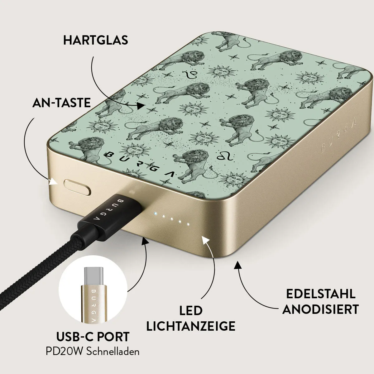 Leo - Magnetic Powerbank