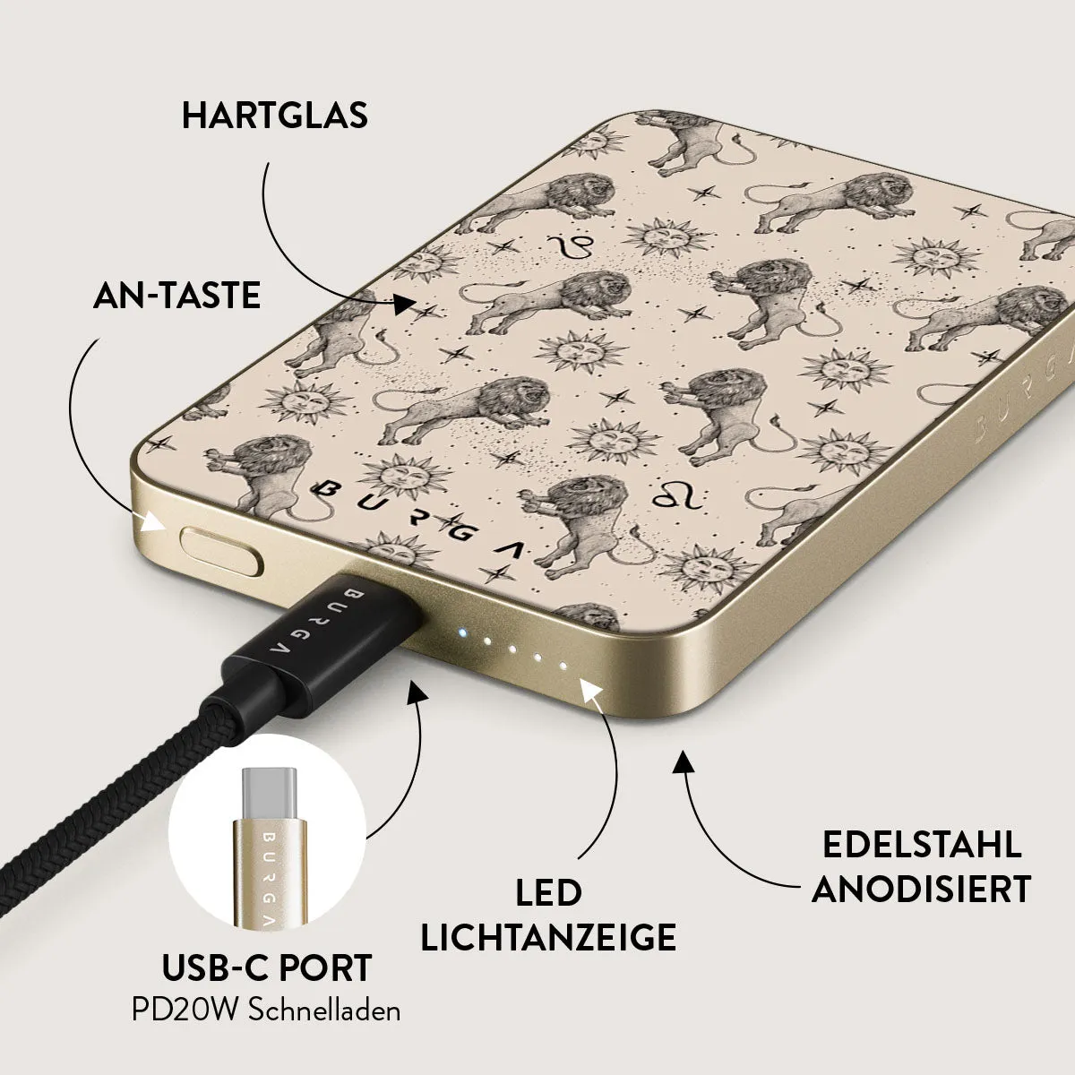 Leo - Magnetic Powerbank