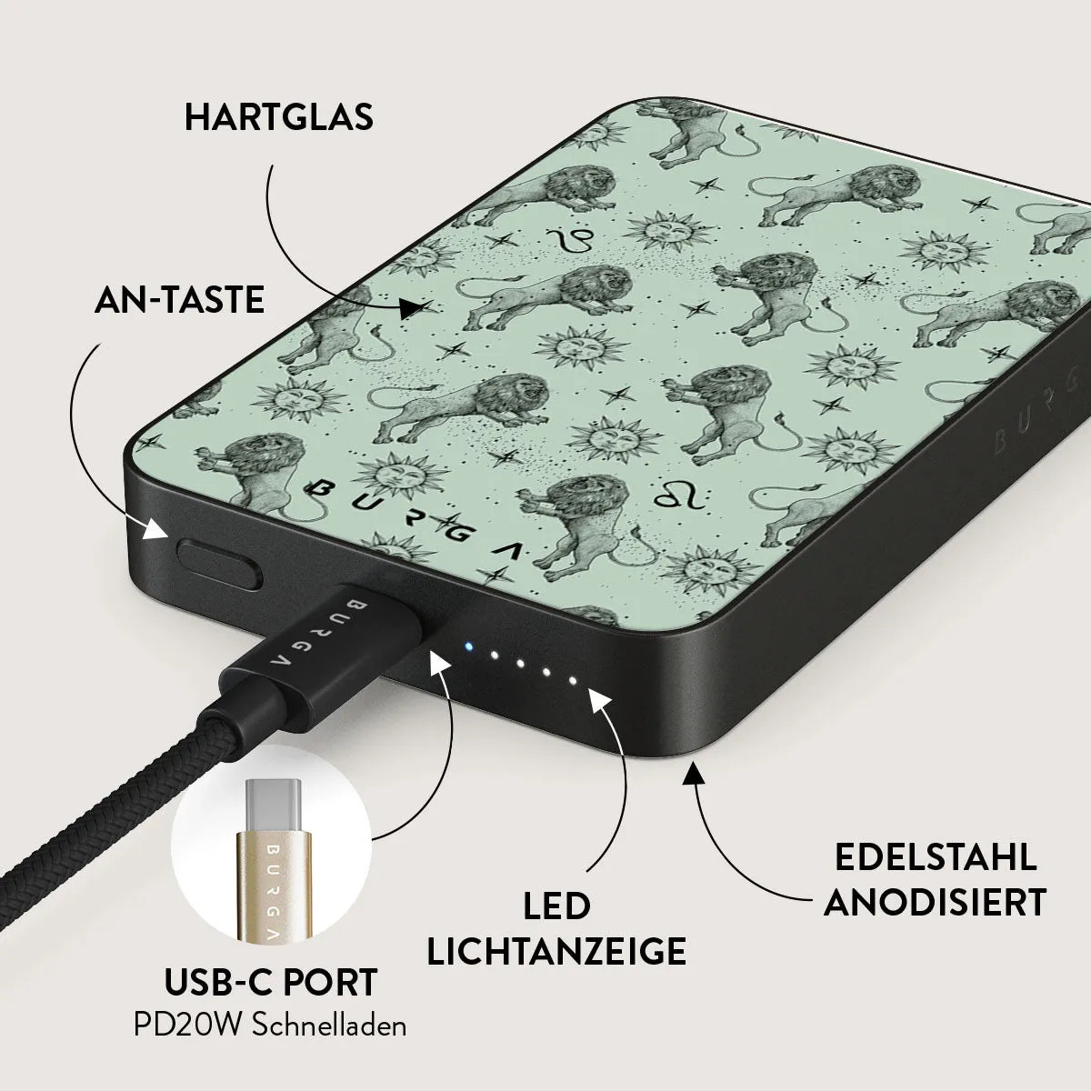 Leo - Magnetic Powerbank