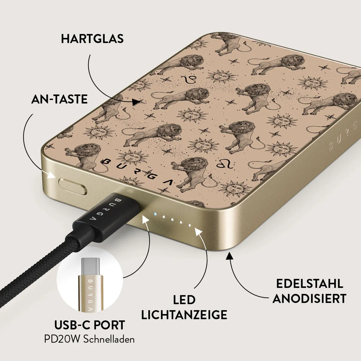 Leo - Magnetic Powerbank