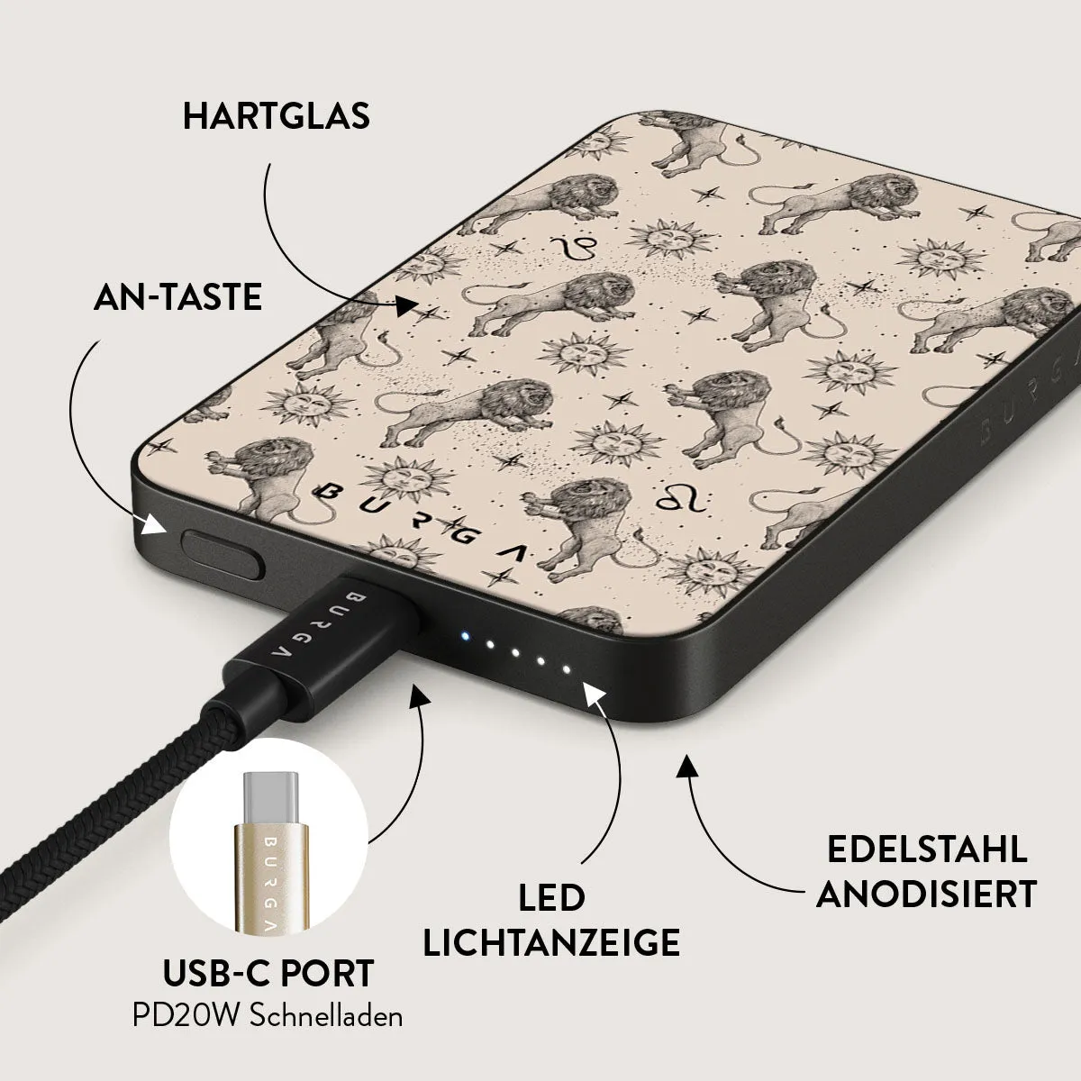 Leo - Magnetic Powerbank