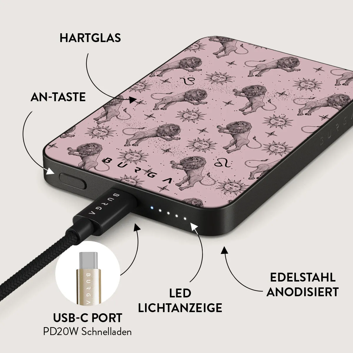 Leo - Magnetic Powerbank