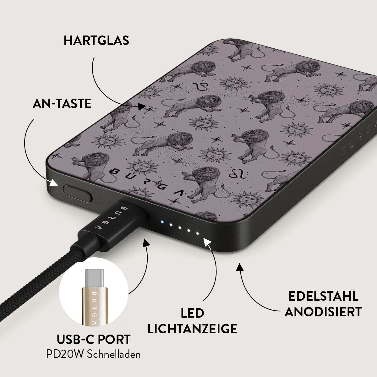 Leo - Magnetic Powerbank