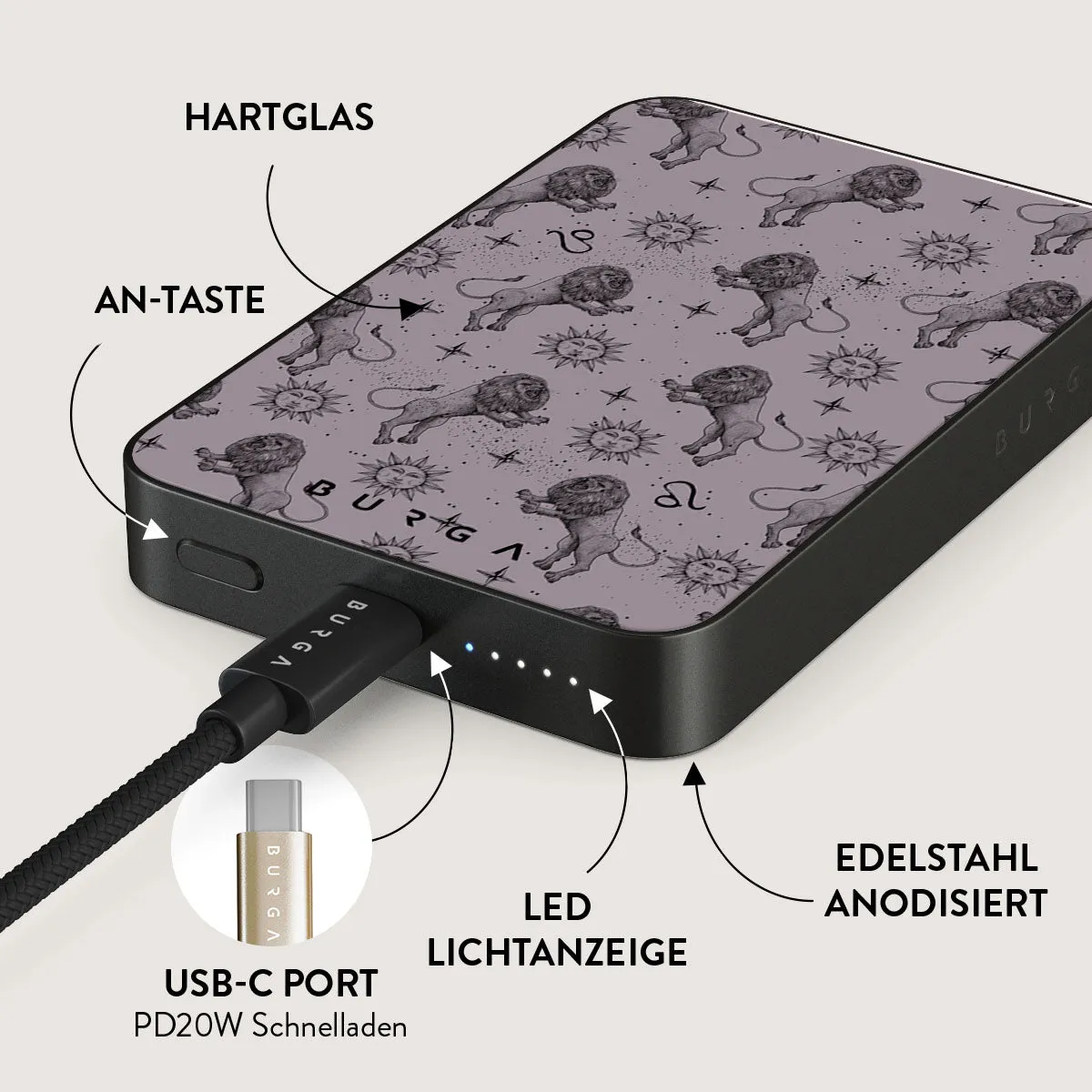 Leo - Magnetic Powerbank