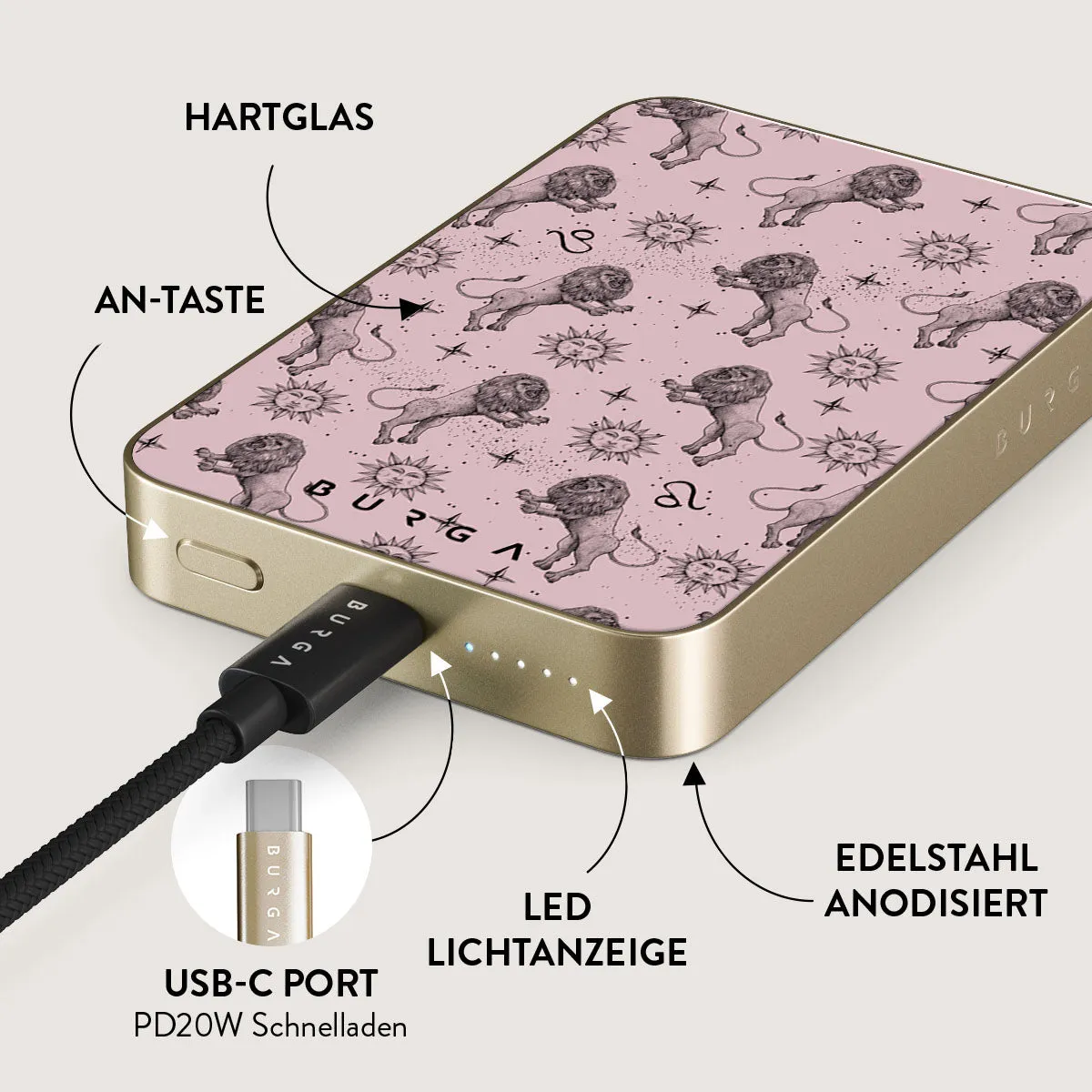 Leo - Magnetic Powerbank