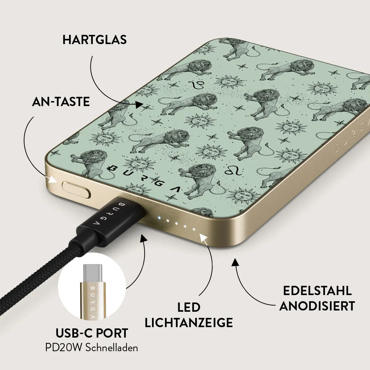 Leo - Magnetic Powerbank
