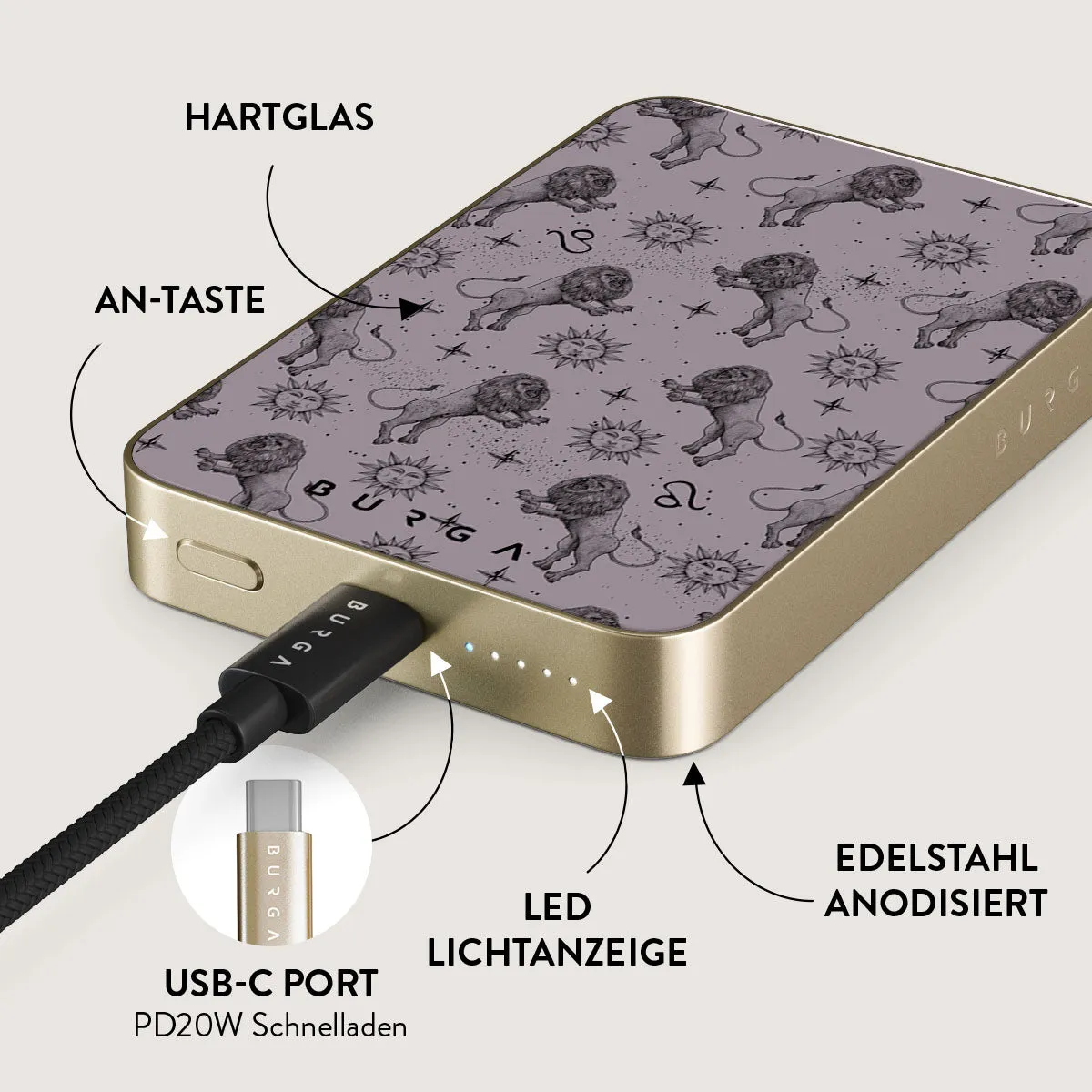 Leo - Magnetic Powerbank