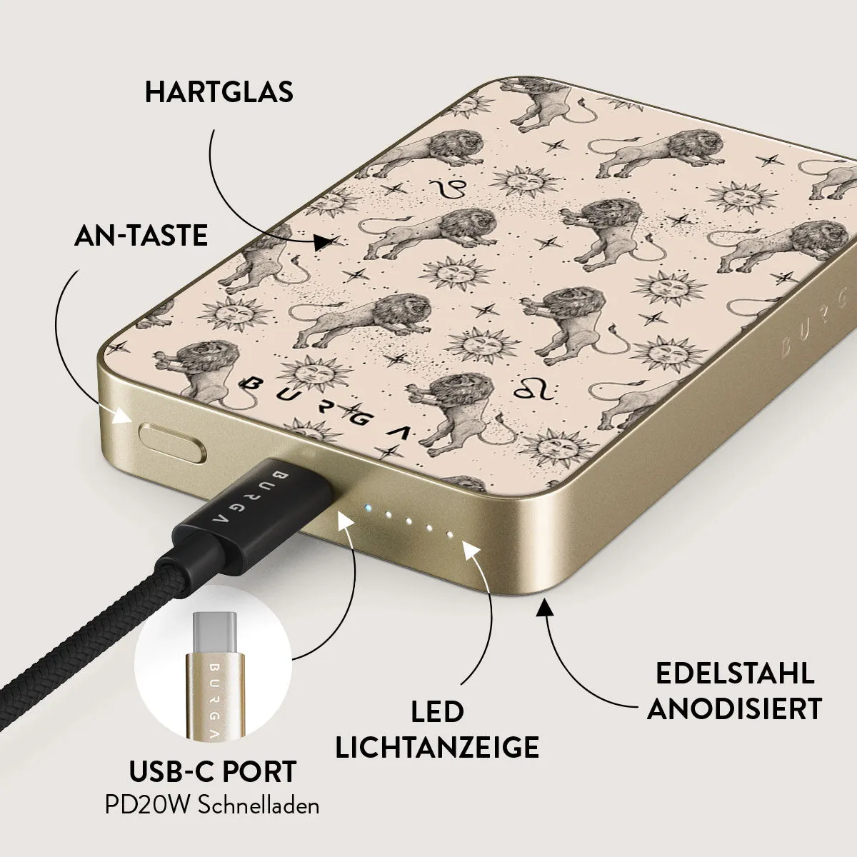 Leo - Magnetic Powerbank
