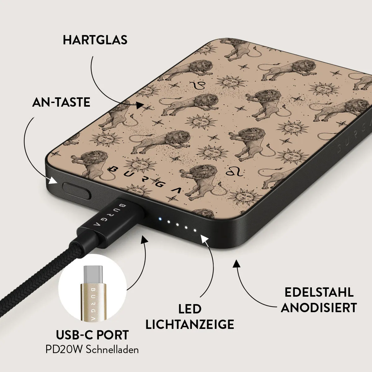 Leo - Magnetic Powerbank