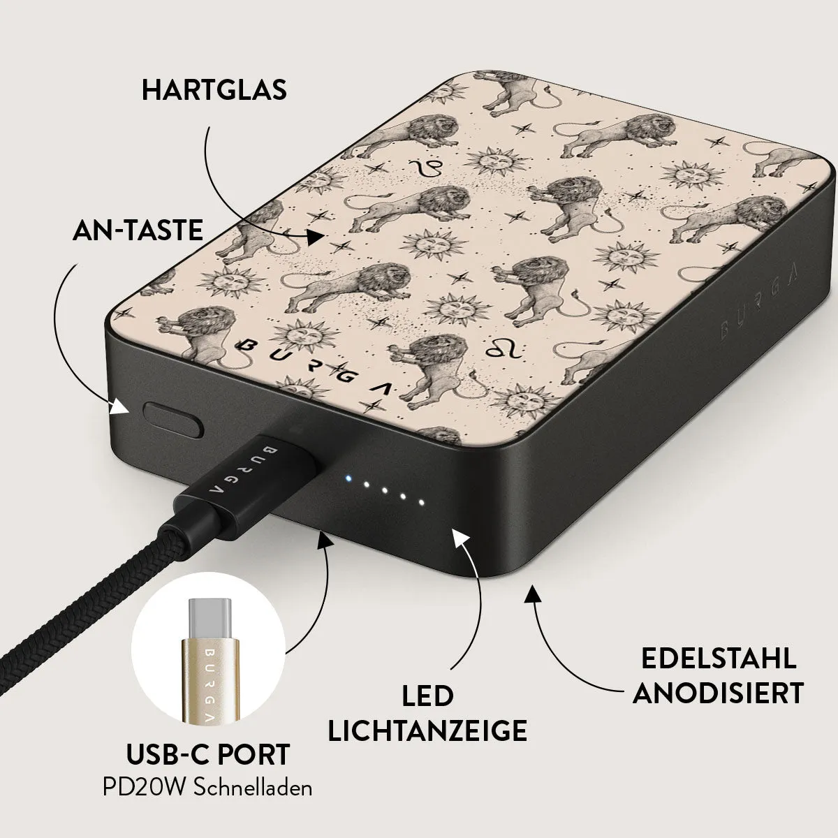 Leo - Magnetic Powerbank