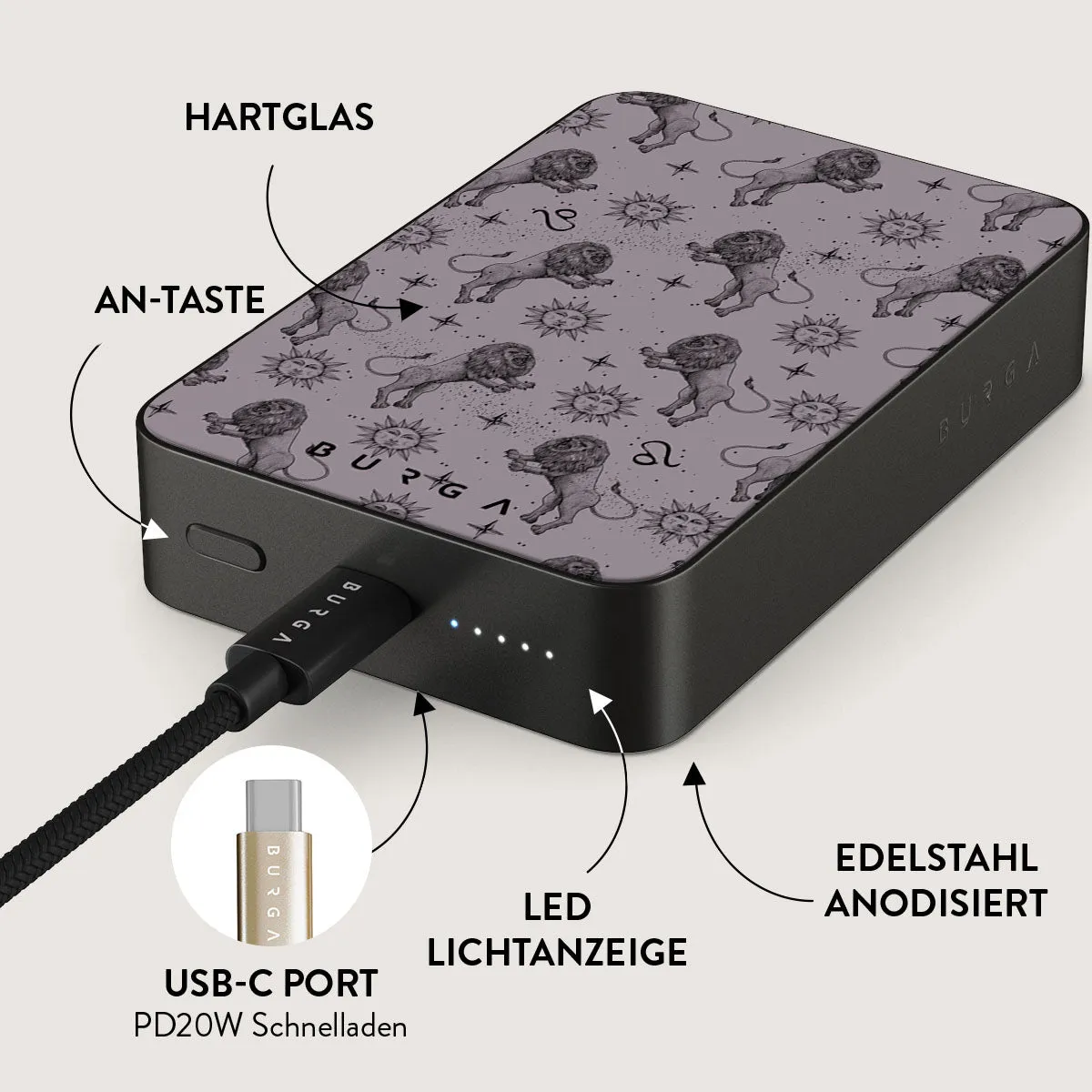 Leo - Magnetic Powerbank