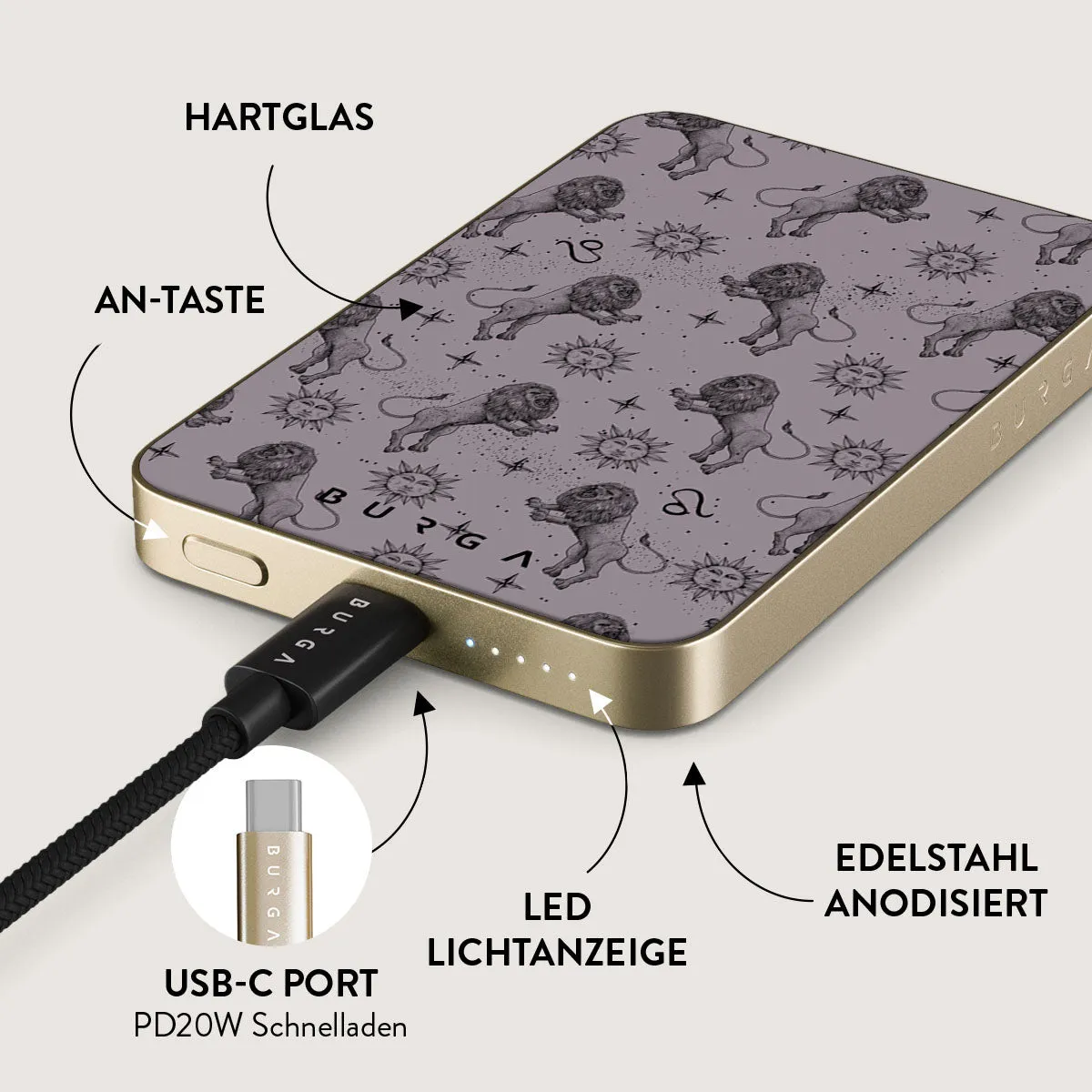 Leo - Magnetic Powerbank