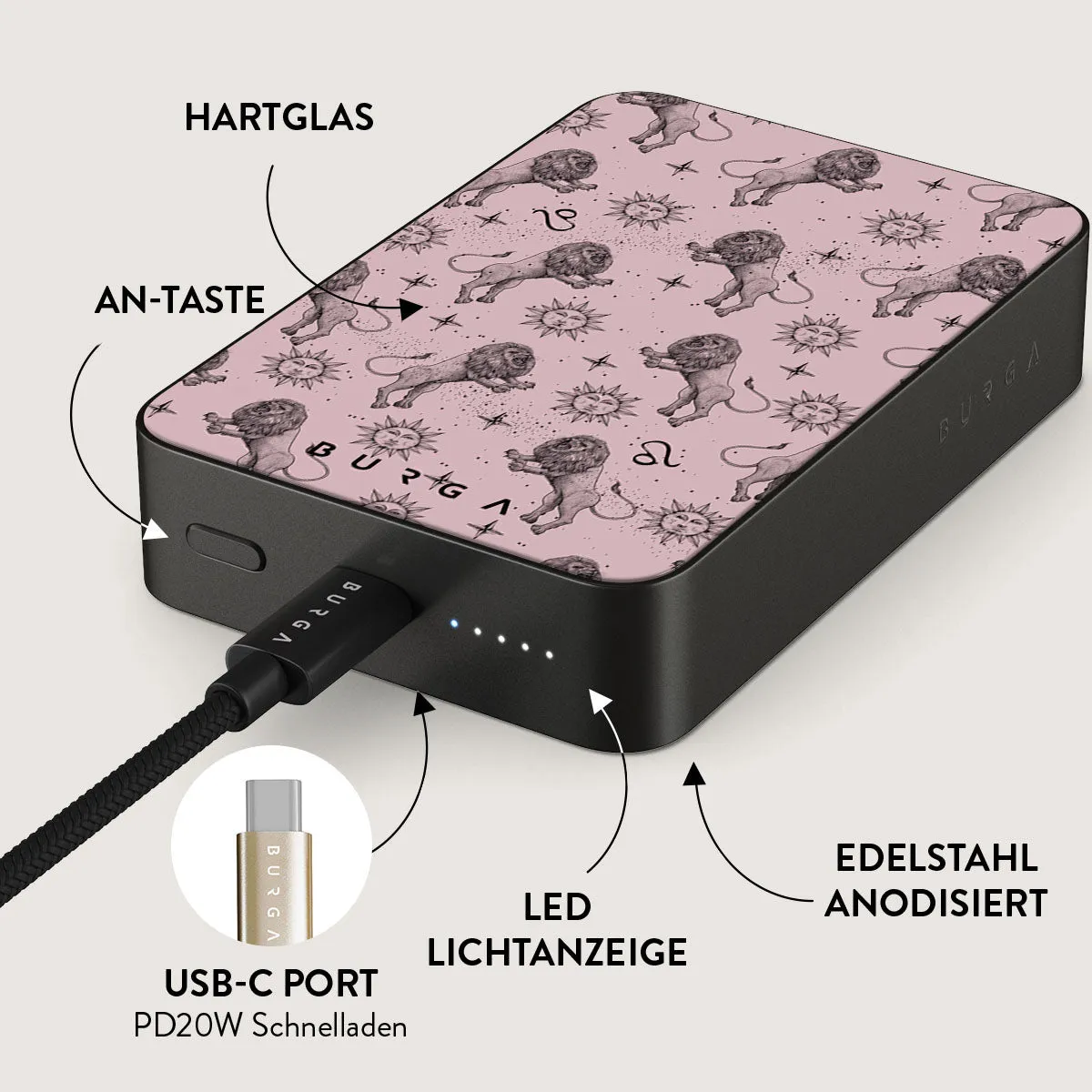 Leo - Magnetic Powerbank