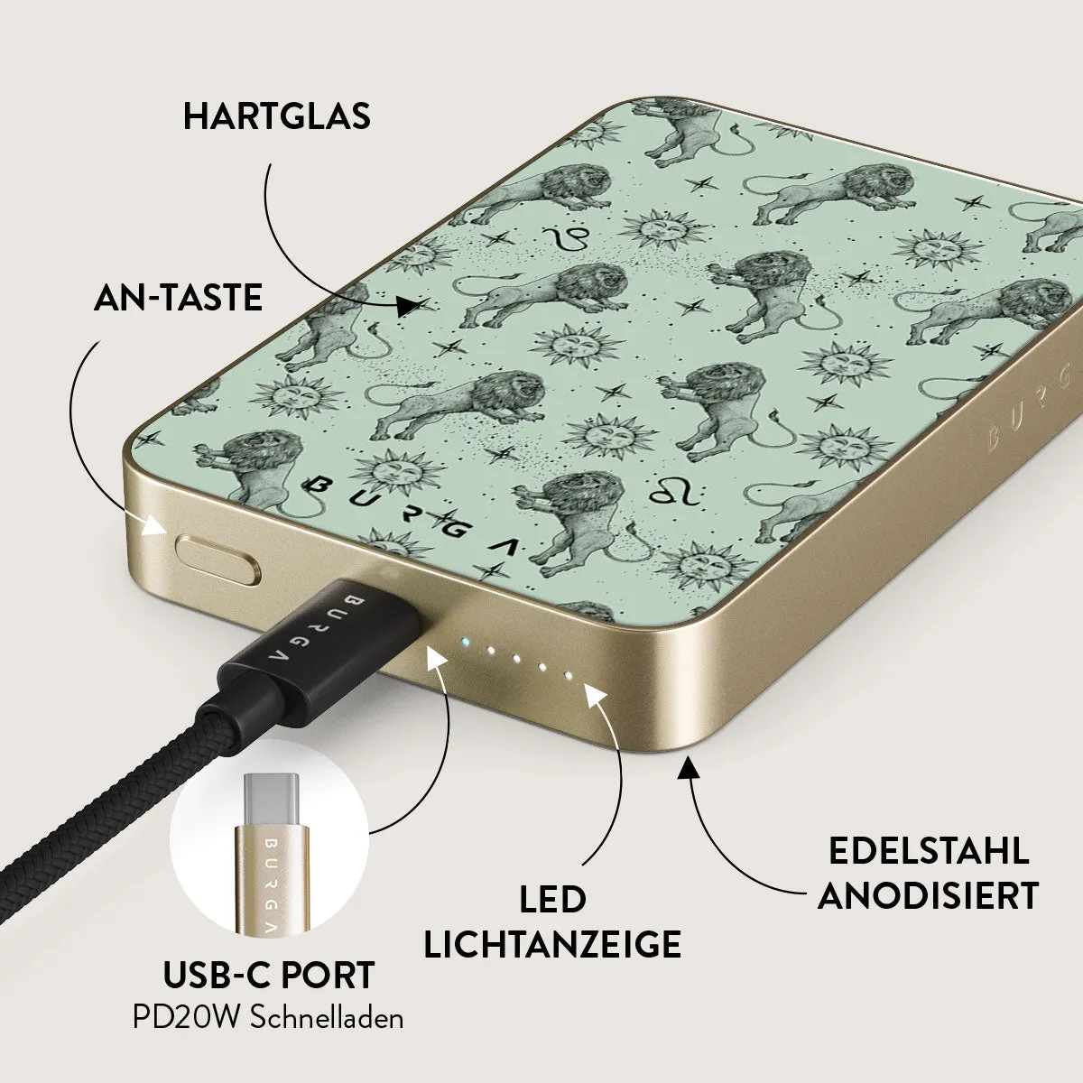 Leo - Magnetic Powerbank