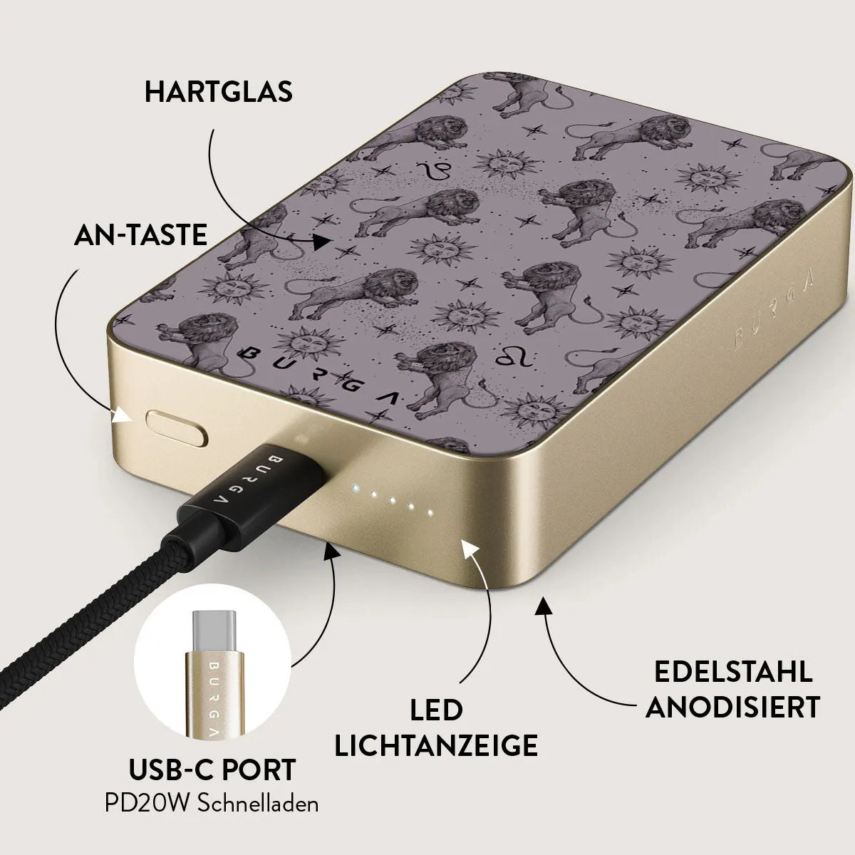 Leo - Magnetic Powerbank