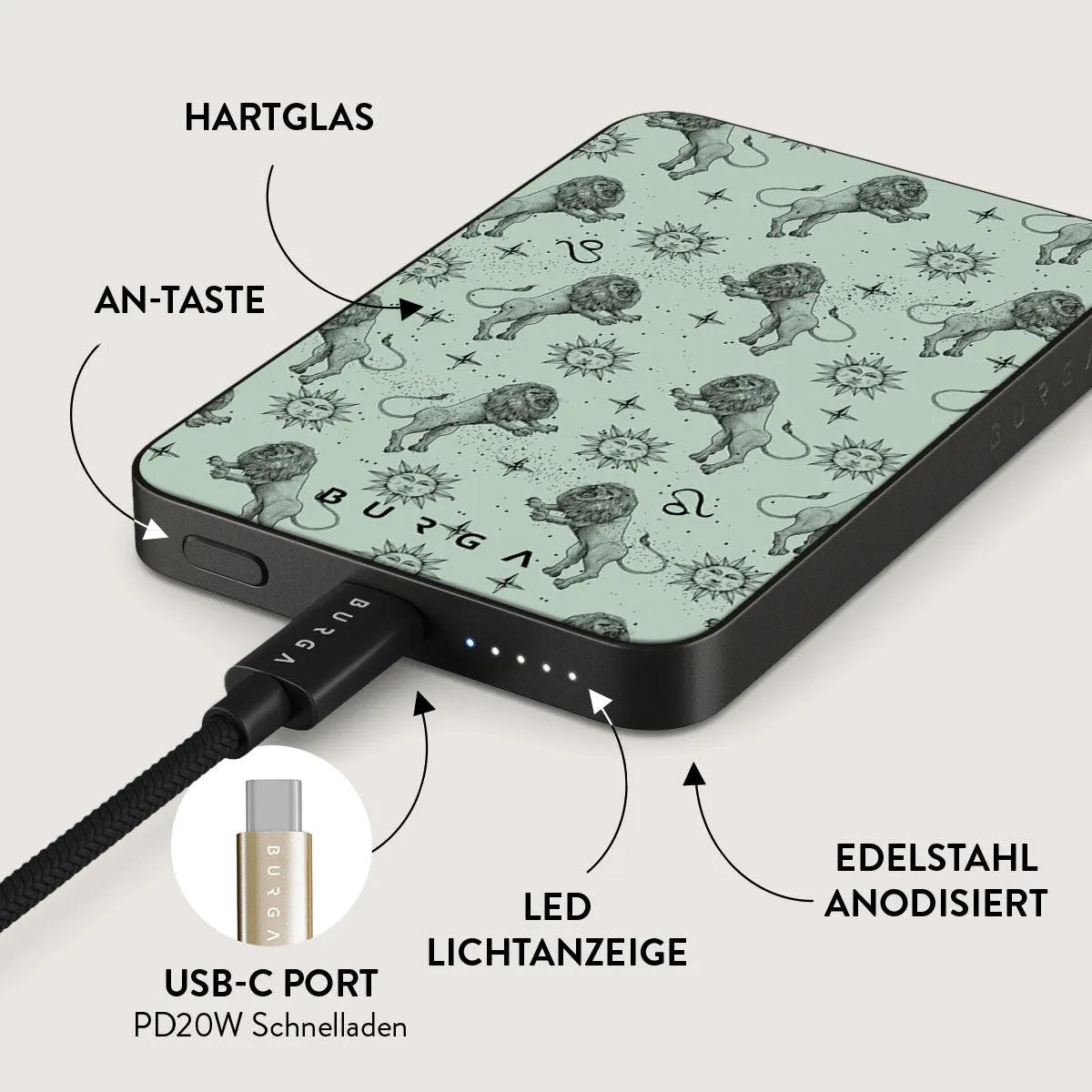 Leo - Magnetic Powerbank