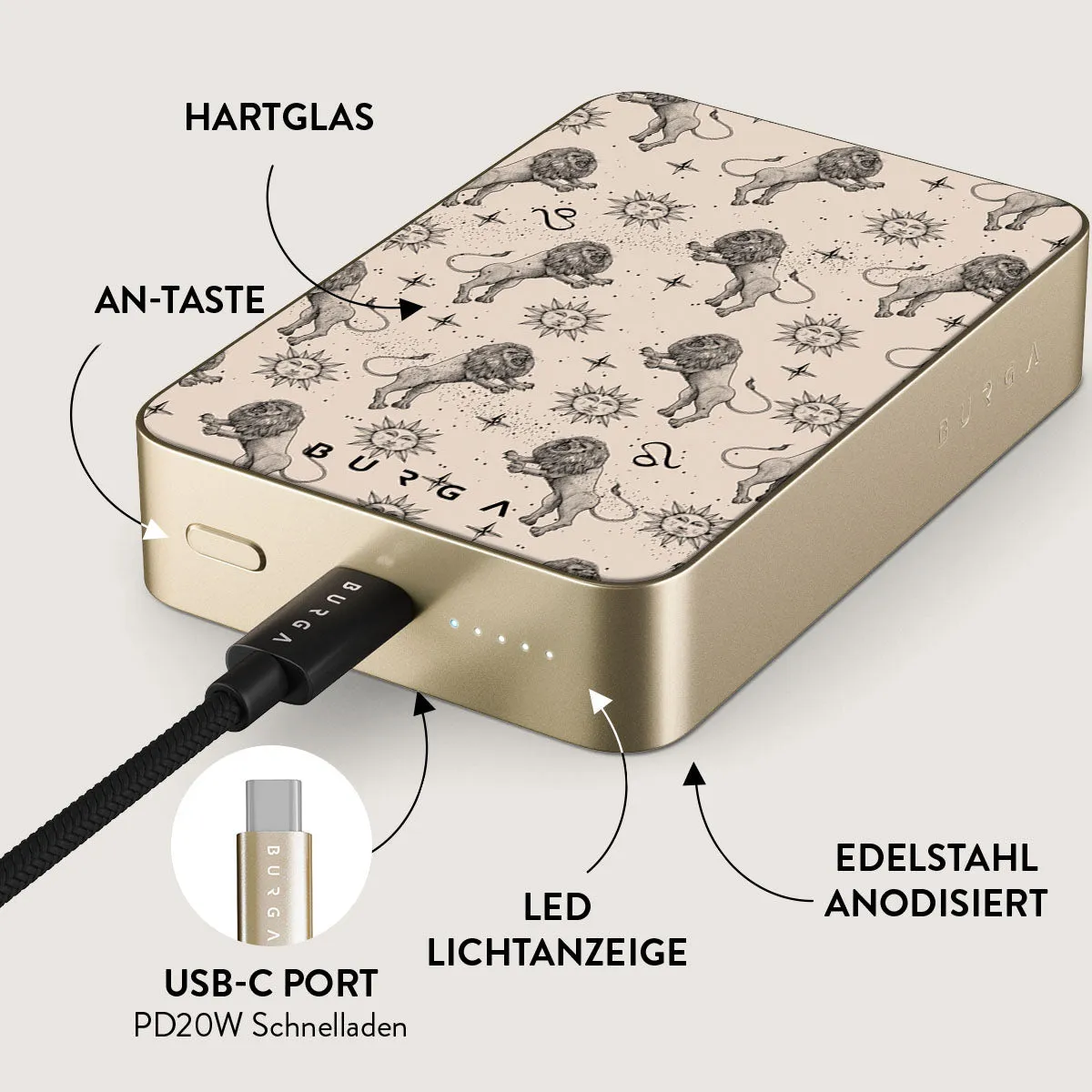 Leo - Magnetic Powerbank