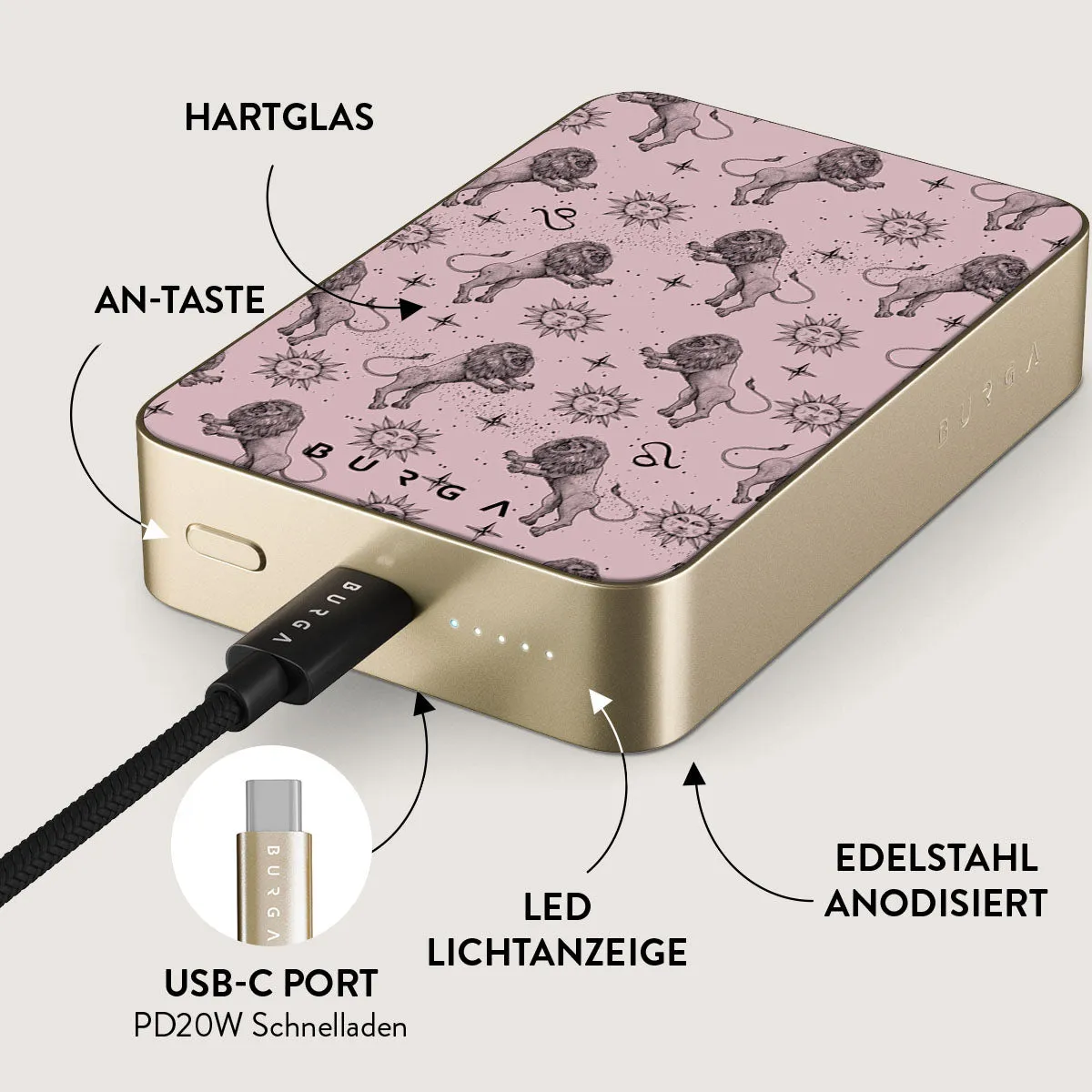 Leo - Magnetic Powerbank