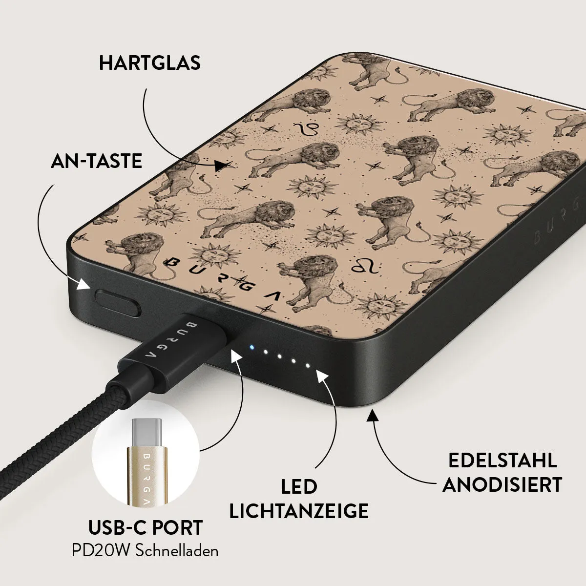 Leo - Magnetic Powerbank