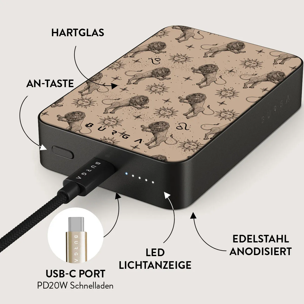 Leo - Magnetic Powerbank