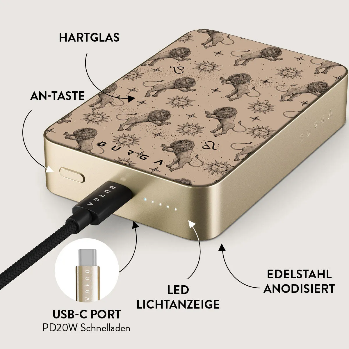 Leo - Magnetic Powerbank
