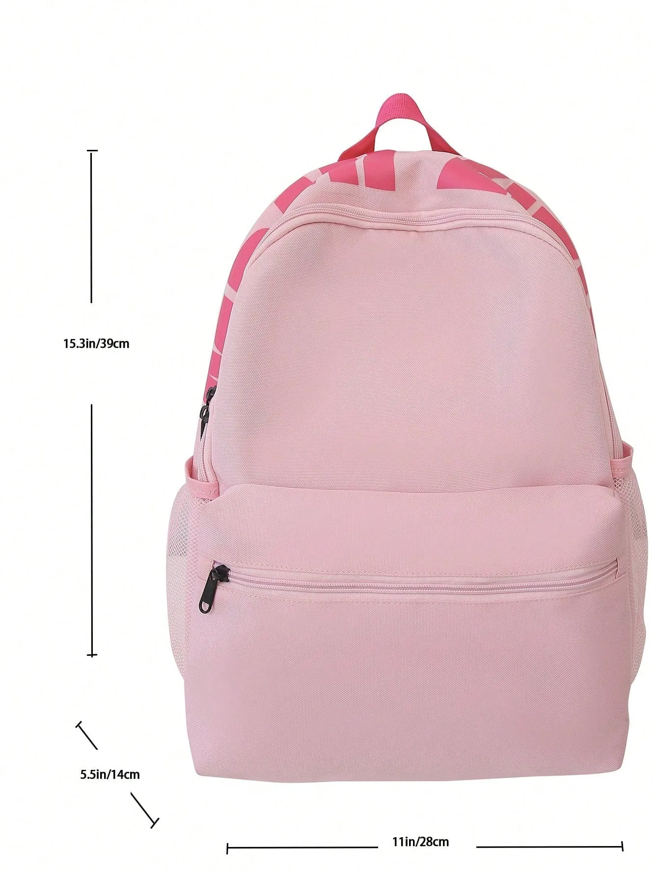 Letter Print Viral Large Capacity Backpack