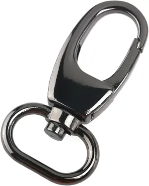 LIFKOME 10pcs Zinc Alloy Swivel Lobster Snap Clasps Hooks Double Lobster Clasp for DIY Projects Bag Accessories