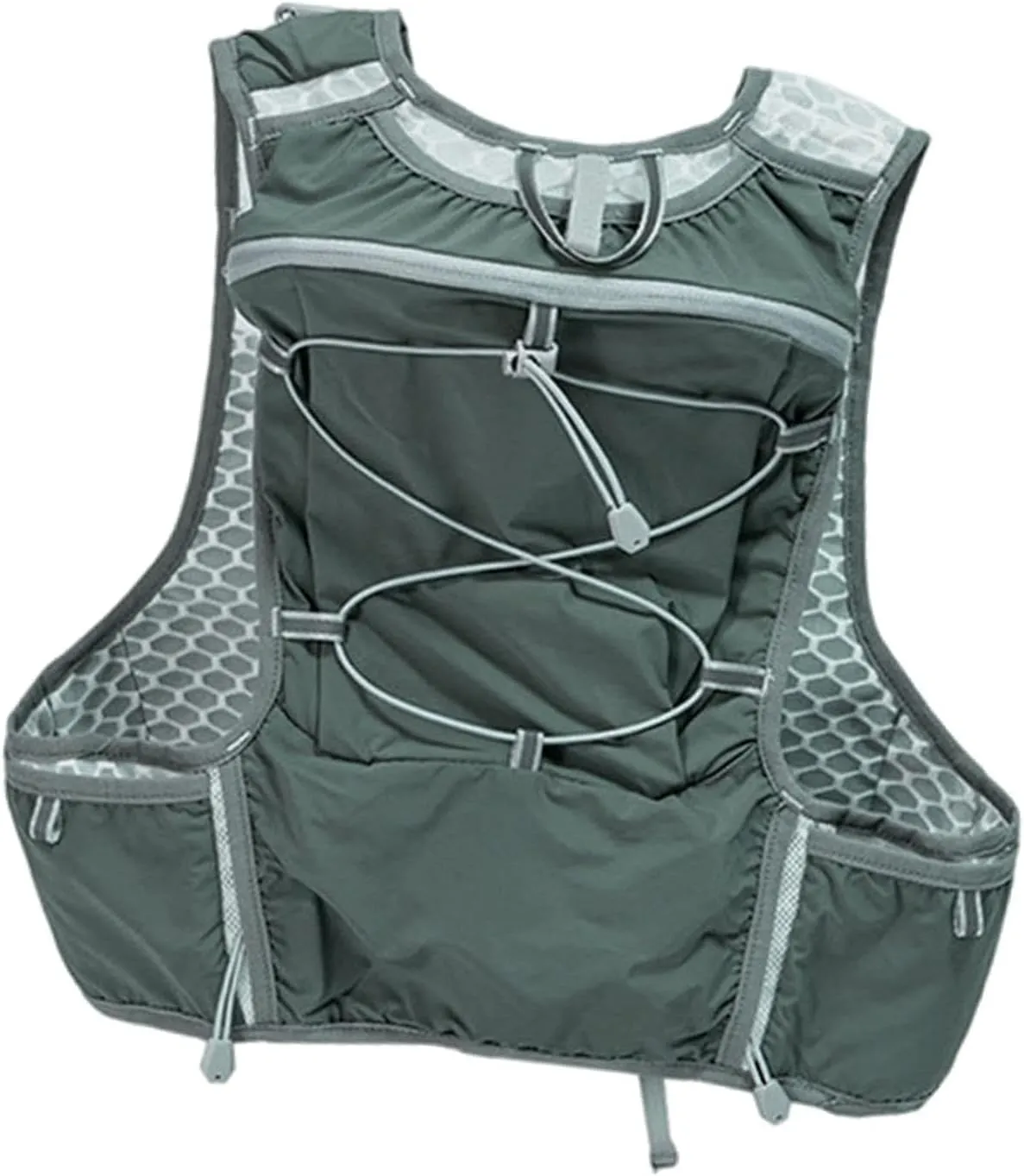 Lightweight Hydration Backpack Water Pack Adjustable with Reflective Strips 5L Water Bladder Bag Rucksack for Cycling Trail