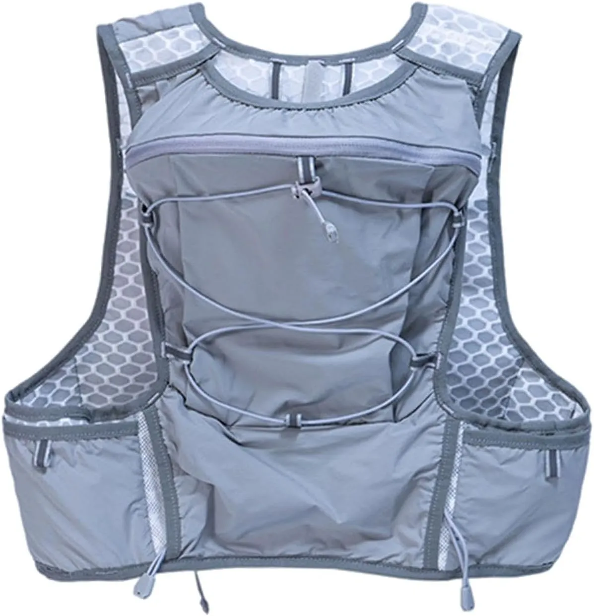 Lightweight Hydration Backpack Water Pack Adjustable with Reflective Strips 5L Water Bladder Bag Rucksack for Cycling Trail