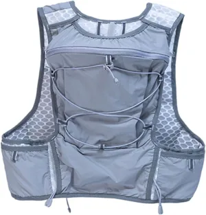 Lightweight Hydration Backpack Water Pack Adjustable with Reflective Strips 5L Water Bladder Bag Rucksack for Cycling Trail