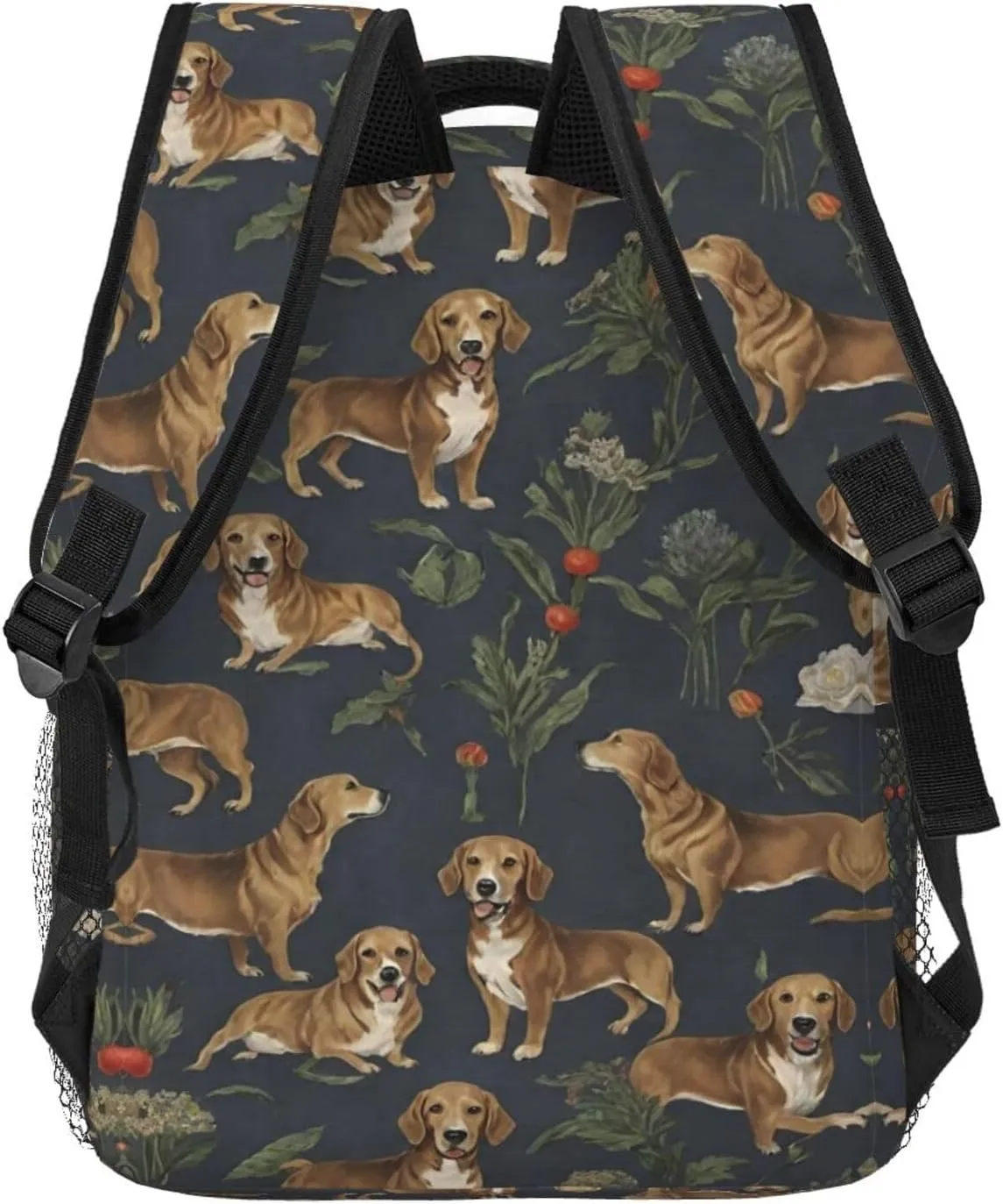 Lightweight Rucksacks for Climbing Outdoors Walking Cycling - Large Capacity Anti-Theft Multipurpose Carry On Bag, Weenie Dogs Art Camping Outdoor Backpack