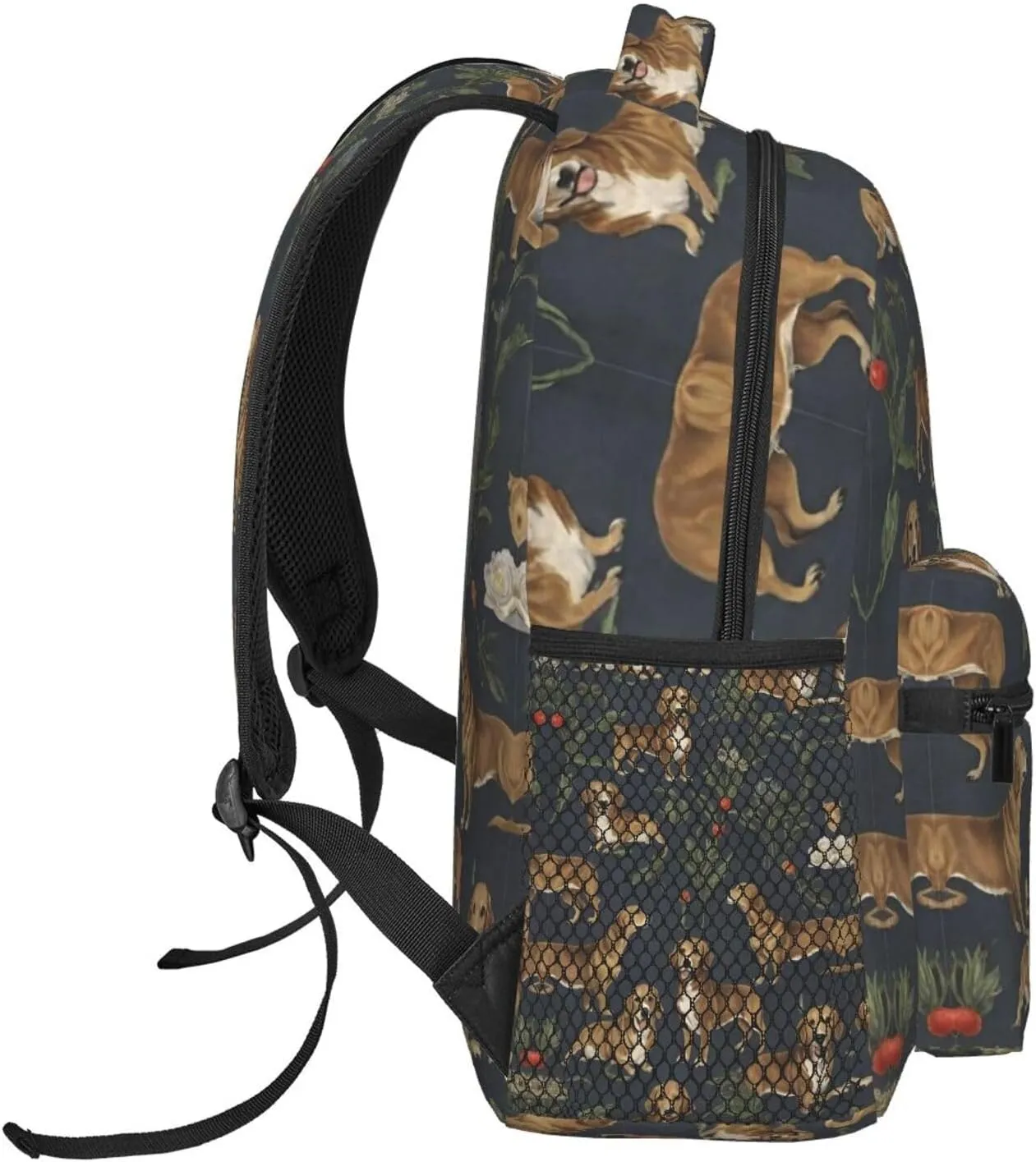 Lightweight Rucksacks for Climbing Outdoors Walking Cycling - Large Capacity Anti-Theft Multipurpose Carry On Bag, Weenie Dogs Art Camping Outdoor Backpack