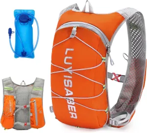 Lightweight Running Hydration Pack with 1.5L Bladder for Men,Women,Hiking,Cycling,Huntingincl Marathoners