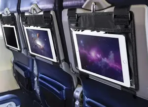 Lightweight Tablet Holder For Airplane Tray Table