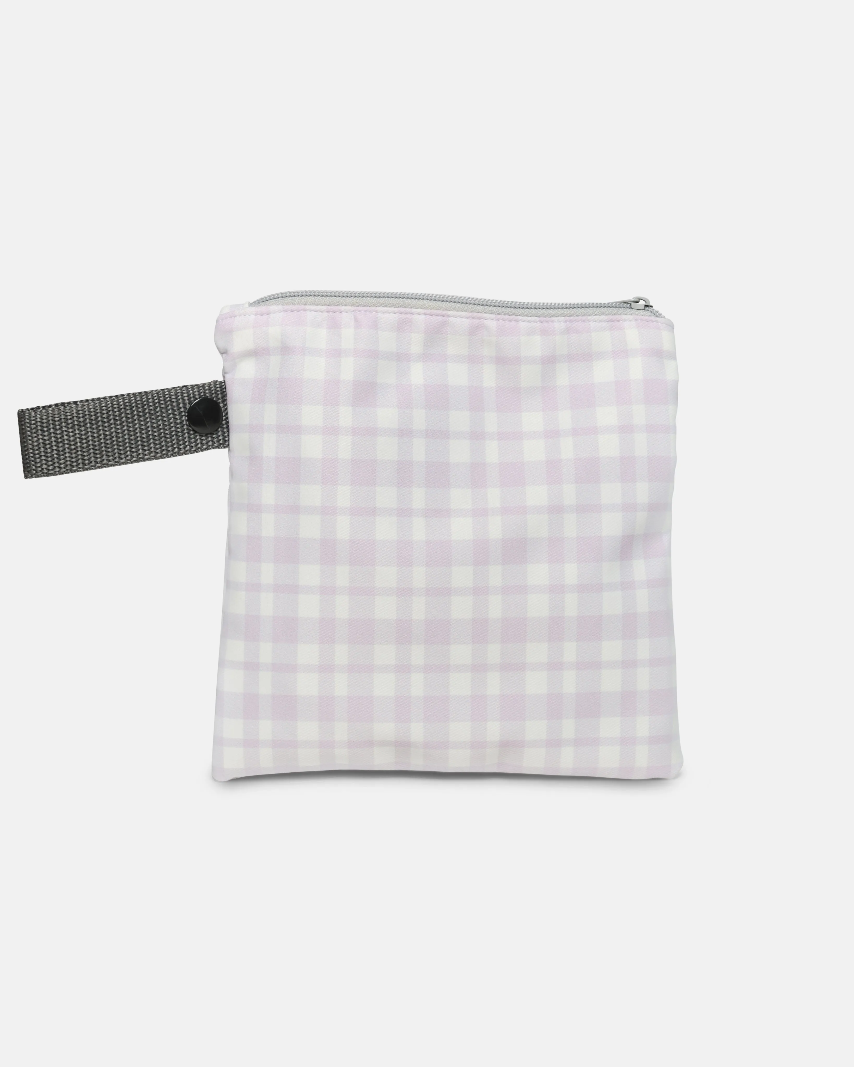 Lilac Gingham Pack'N'Go Washable Pouch