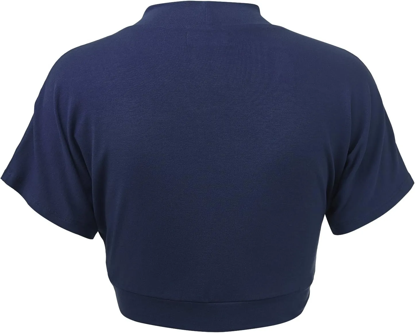 Lock and Love Women's Versatile Open Front Lightweight Short Sleeve Bolero Shrug
