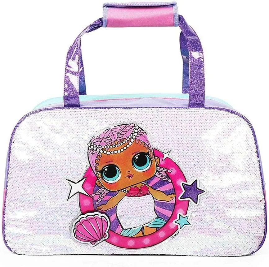 LOL Surprise Duffle Bag with Double Sided Sequins UPD Accessories, One_Size, Multi-Color