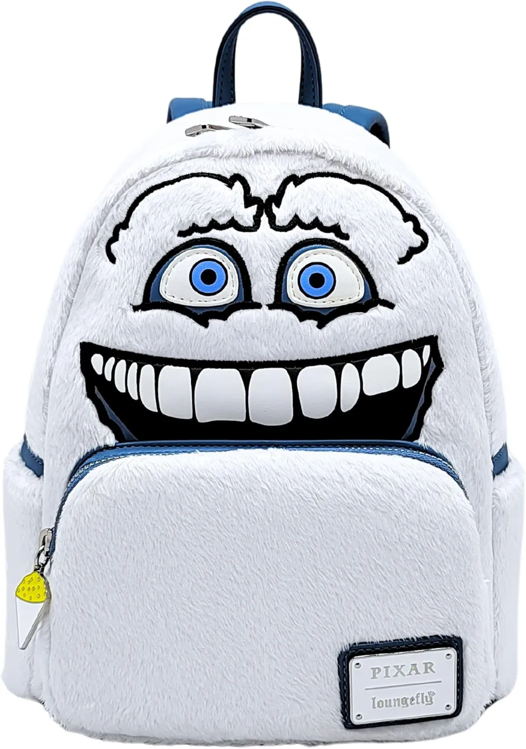 Loungefly Disney Monsters Inc Yeti Plush Cosplay Double Strap Shoulder Bag