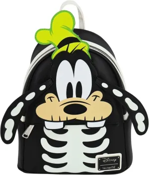 Loungefly Goofy Skeleton Glow-In-The-Dark Cosplay Double Strap Shoulder Bag