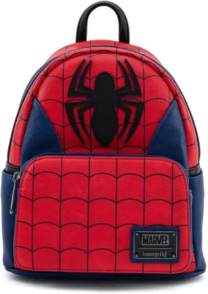 Loungefly Marvel Spider Man Classic Cosplay Womens Double Strap Shoulder Bag Purse