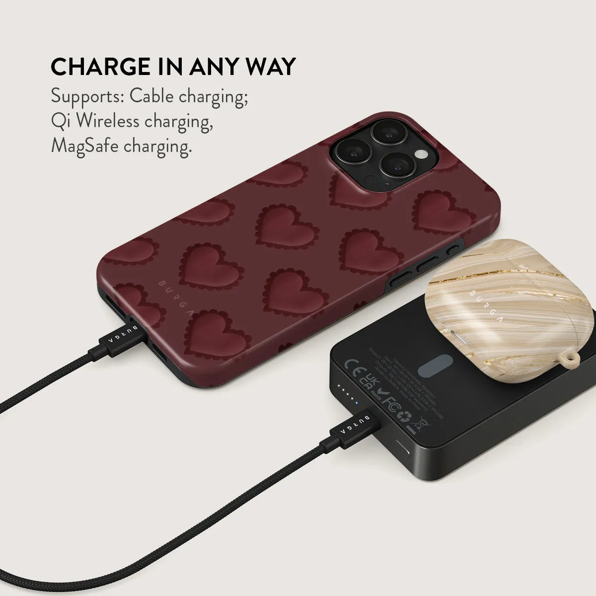 Loveholic - Magnetic Power Bank