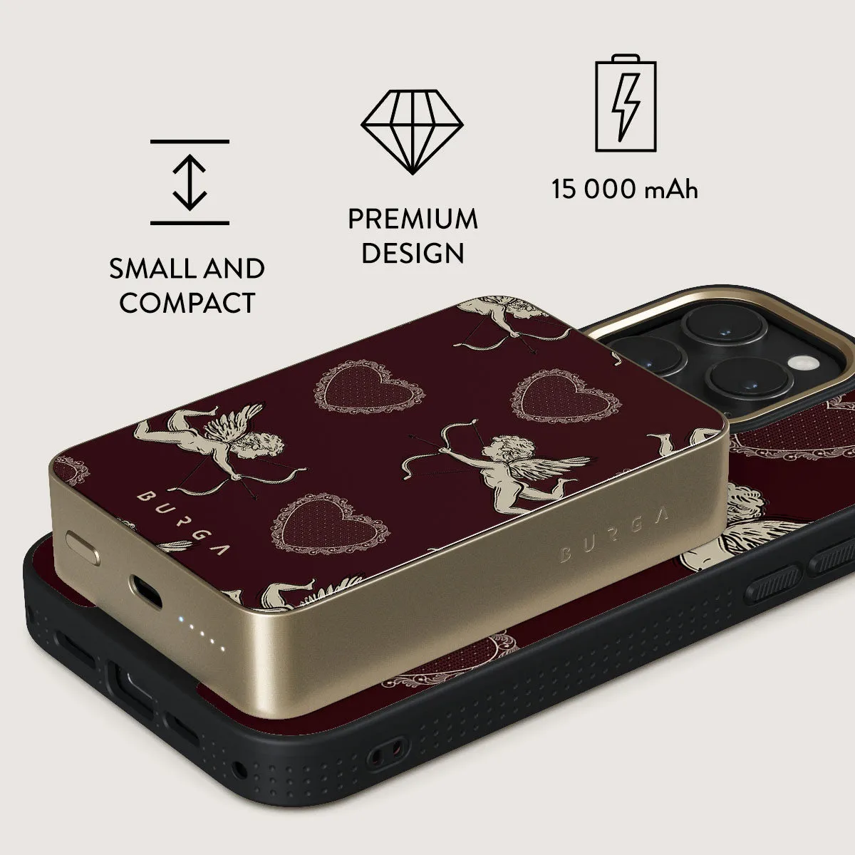 Lovestruck - Magnetic Power Bank
