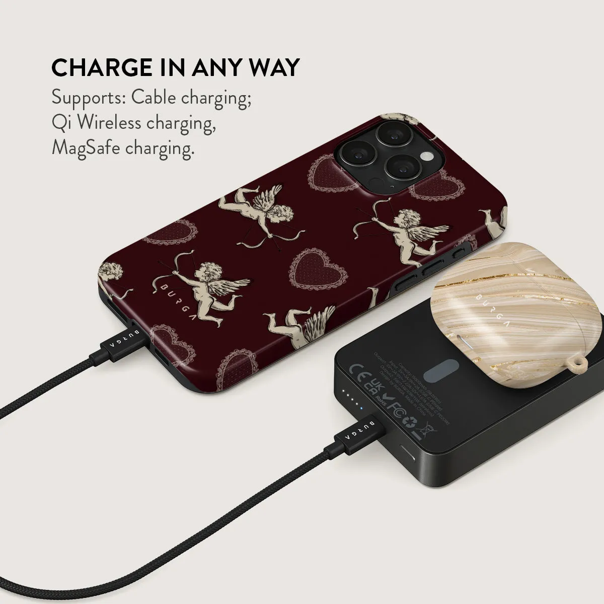 Lovestruck - Magnetic Power Bank