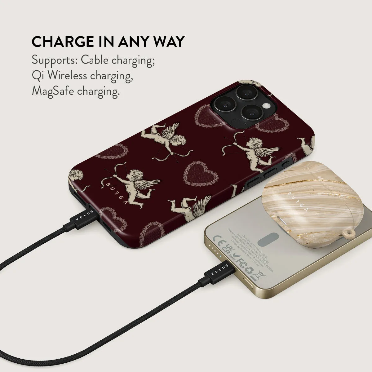 Lovestruck - Magnetic Power Bank
