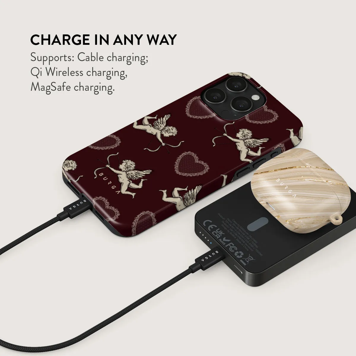Lovestruck - Magnetic Power Bank