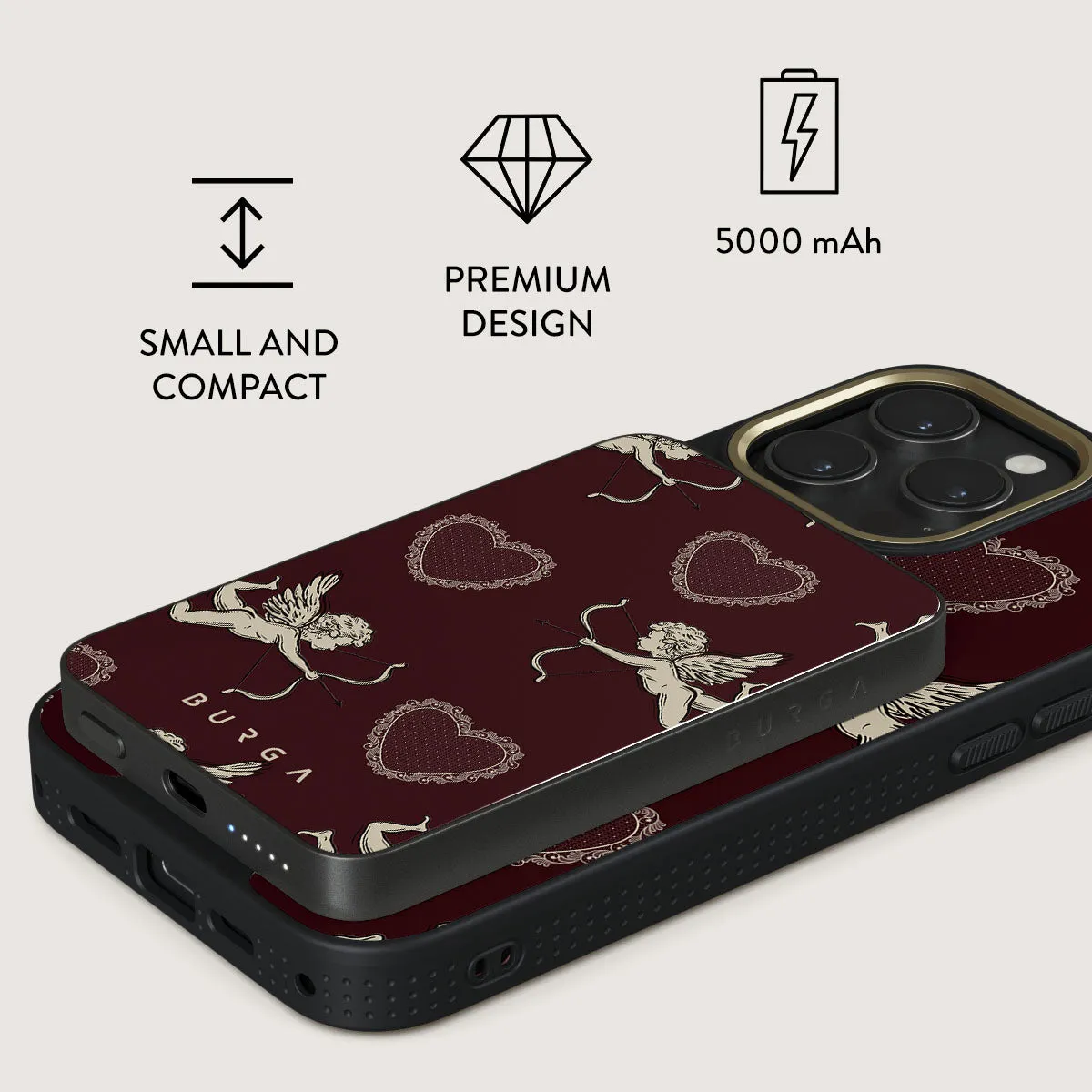 Lovestruck - Magnetic Power Bank