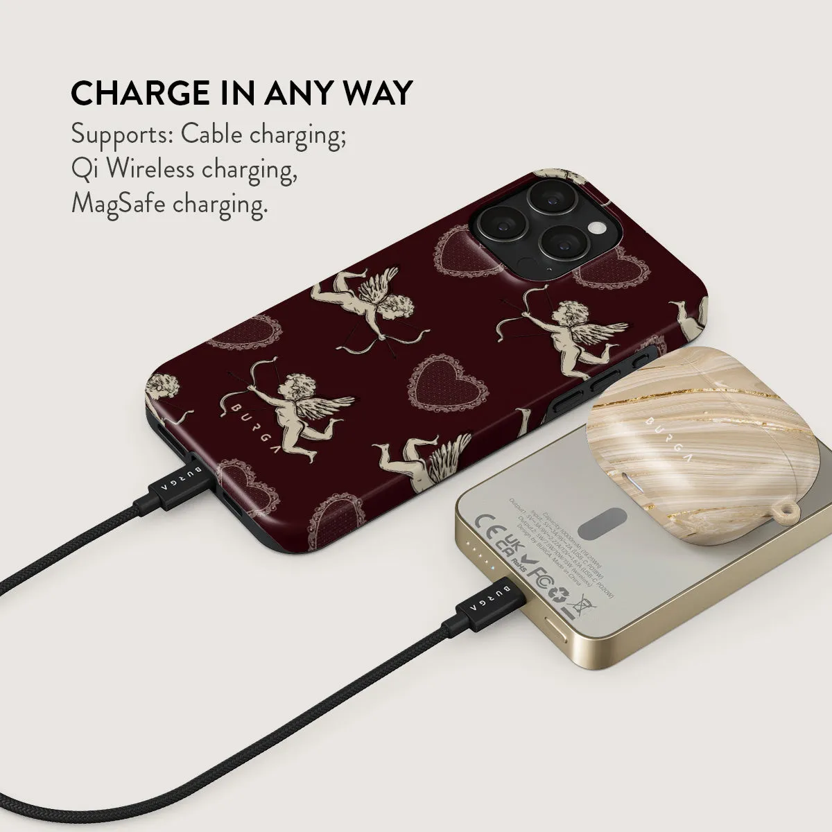 Lovestruck - Magnetic Power Bank